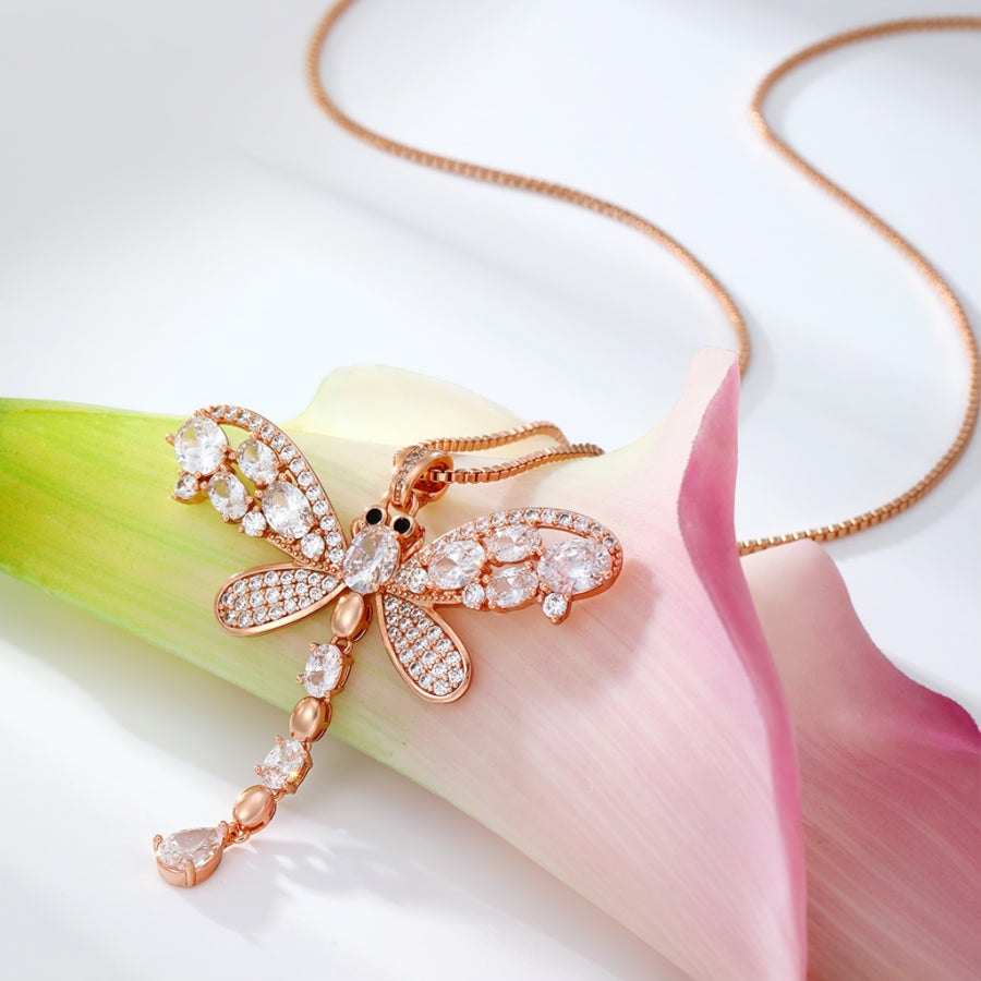 SOLVEIG Collier Plaquée Or Rose 18K