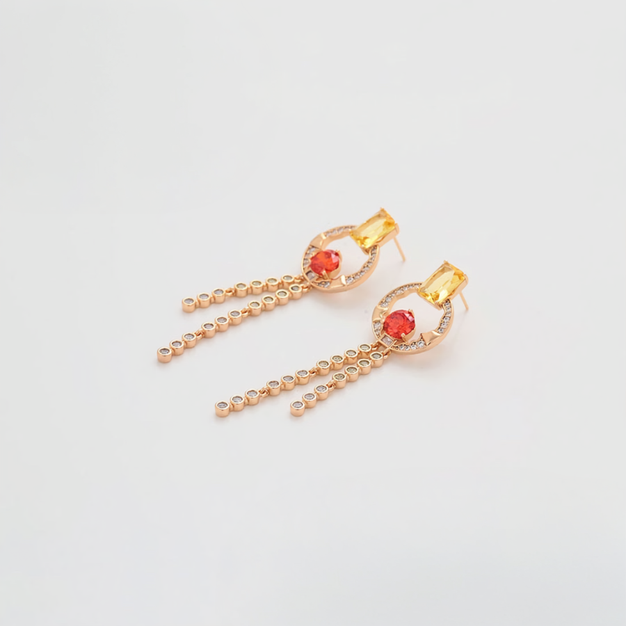 ELVIRA Earrings Plaquée Or 18K