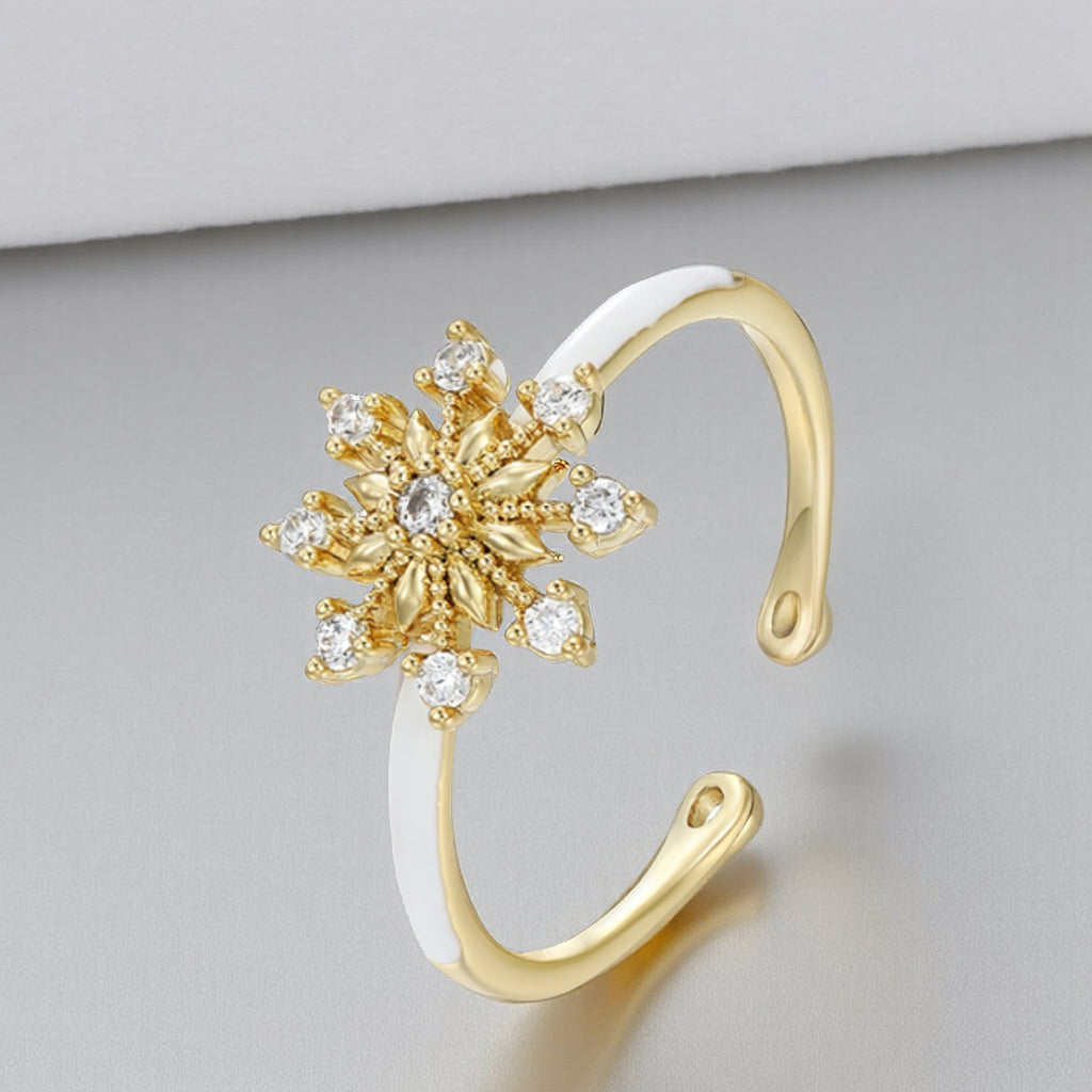 EIRA Ring Plaquée Or 14K