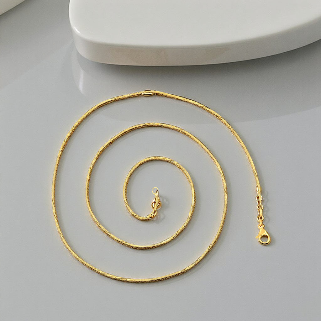 Chaine ARNA Plaquée Or 24K