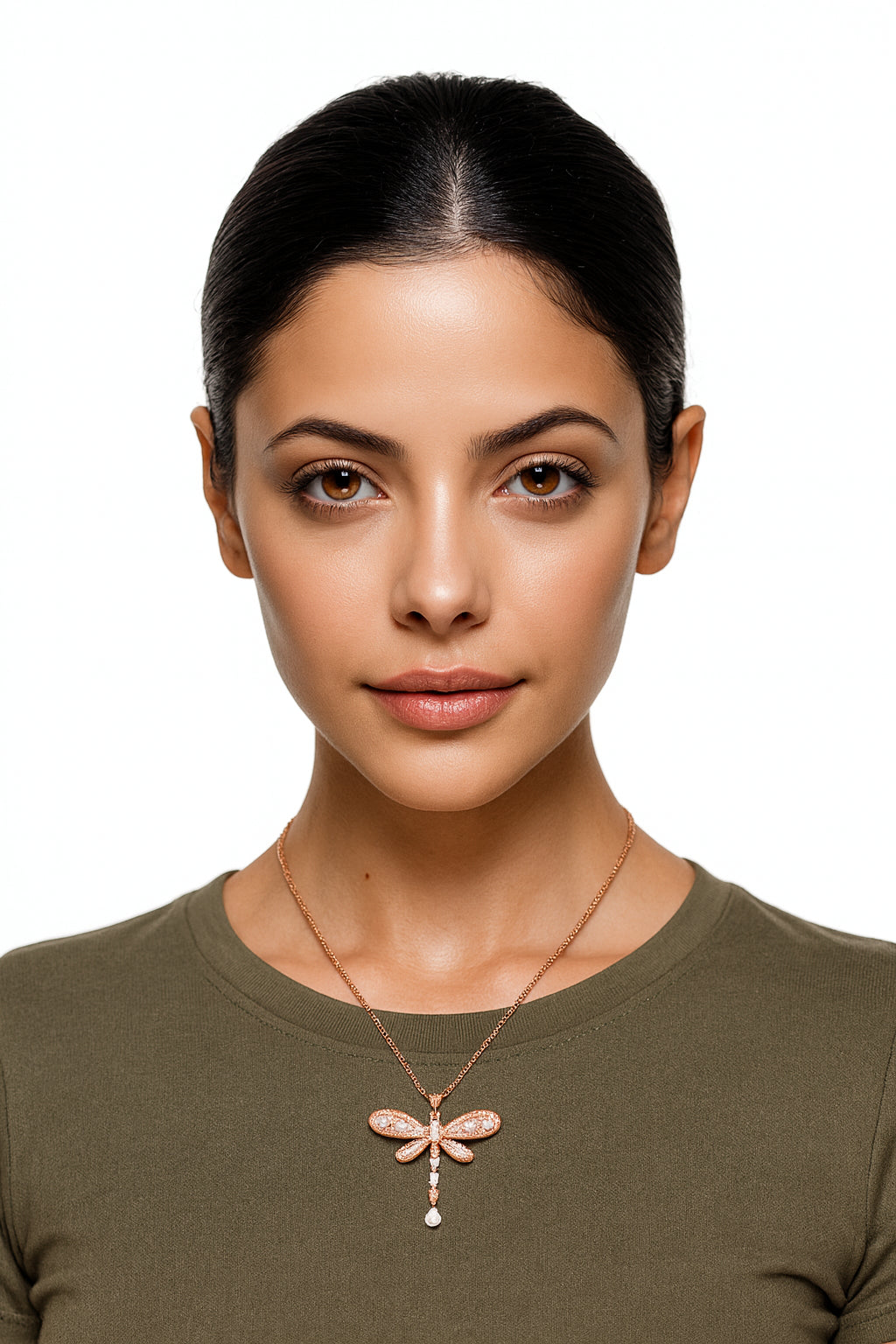 SOLVEIG Collier Plaquée Or Rose 18K