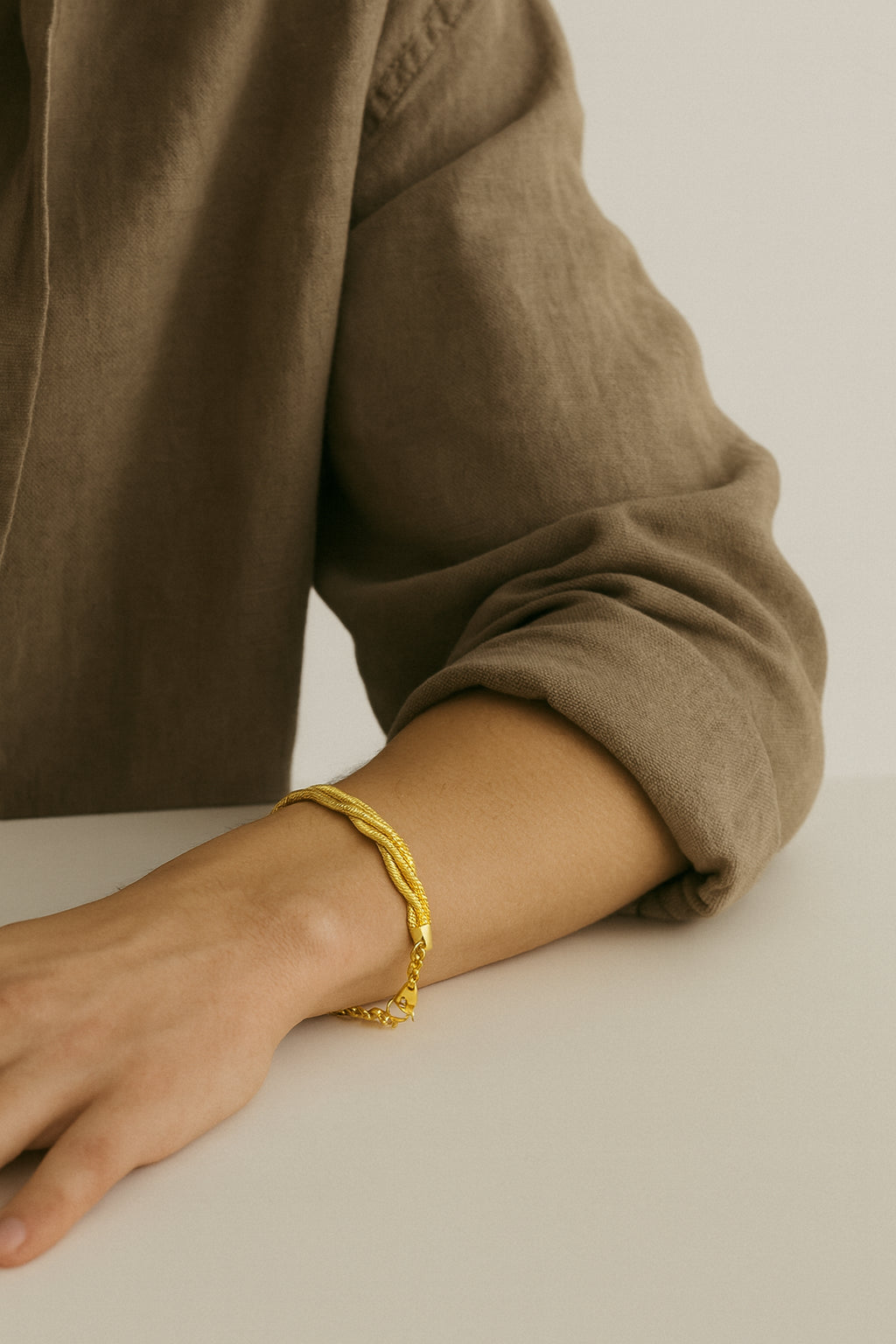 TOVE Bracelet Plaquée Or 24K