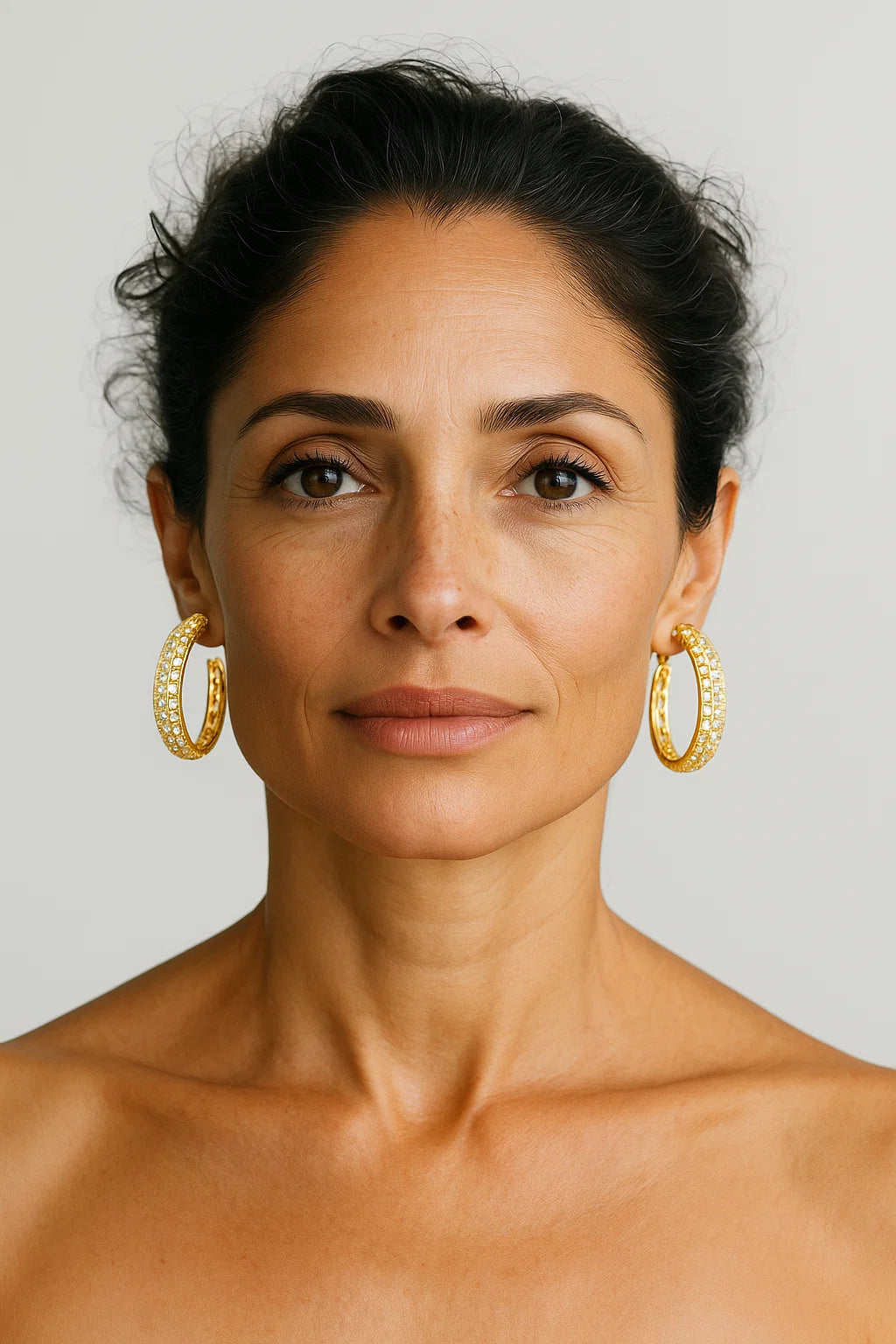 YRSA Earring Plaquées Or 14K