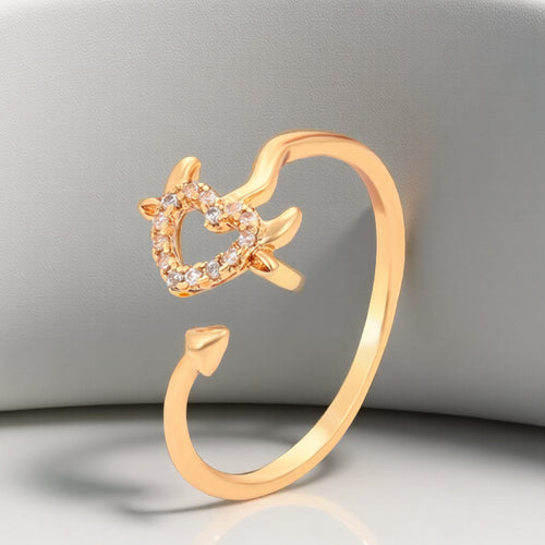 EMBLA Ring Plaquée Or 18K