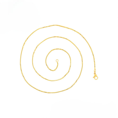 Chaine ARNA Plaquée Or 24K