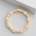 SUNNA Bracelet Plaquée Or Rose 18K - ES-Jewelry