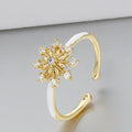 EIRA Ring Plaquée Or 14K - ES-Jewelry