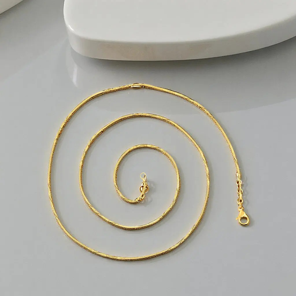 Chaine ARNA Plaquée Or 24K - ES-Jewelry