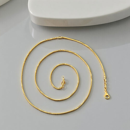 Chaine ARNA Plaquée Or 24K
