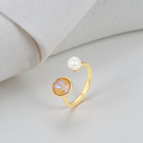 MARJA Ring Plaquée Or 14K