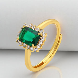 EBBA Ring Plaquée Or 24K