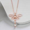 SOLVEIG Collier Plaquée Or Rose 18K - ES-Jewelry