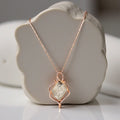 MALIN Collier Plaquée Or Rose 14K - ES-Jewelry