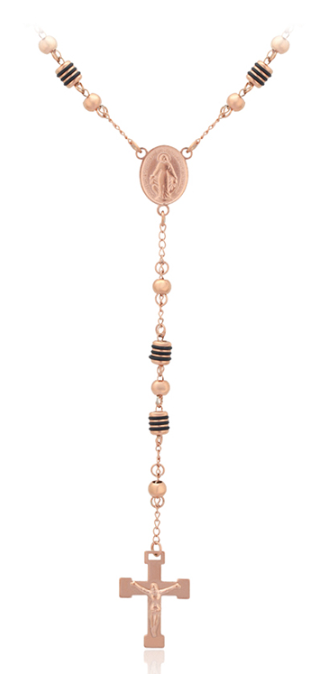 ESJ - VERA - Collier tendance et épuré Plaqué or rose ES-Jewelry