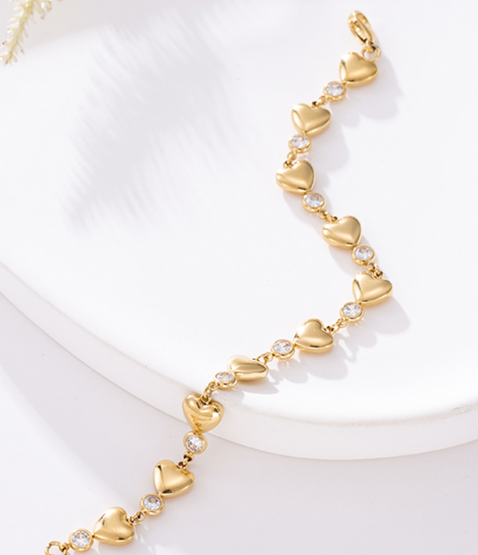 MOLLI Bracelet plaqué or 14K ES-Jewelry