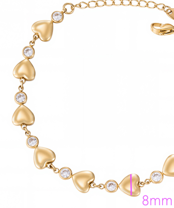 MOLLI Bracelet plaqué or 14K ES-Jewelry