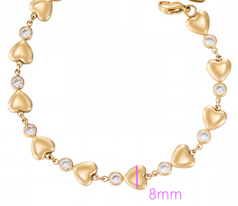 MOLLI Bracelet plaqué or 14K ES-Jewelry
