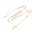 ESJ - Anna necklace - Collier tendance plaqué or rose Emy - Stefan