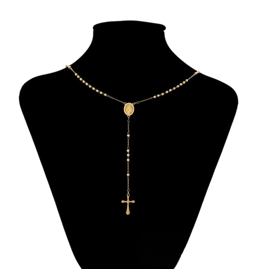 ESJ - Anna necklace - Collier tendance plaqué or rose Emy - Stefan