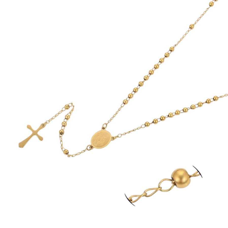 ESJ - Anna necklace - Collier tendance plaqué or rose Emy - Stefan