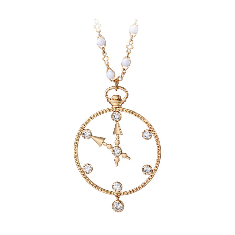 Aslaug - Collier tendance et simple plaqué or 18K Emy - Stefan