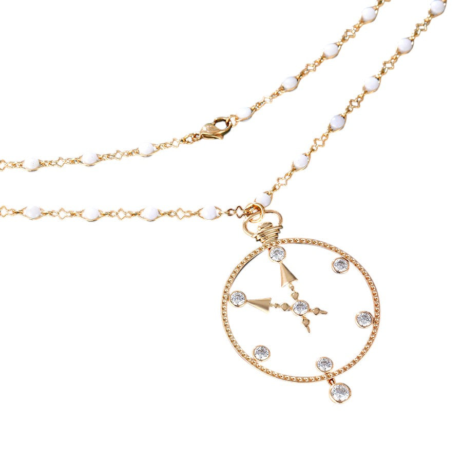Aslaug - Collier tendance et simple plaqué or 18K Emy - Stefan