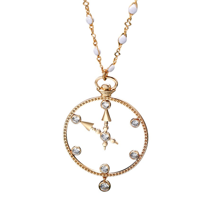 Aslaug - Collier tendance et simple plaqué or 18K Emy - Stefan