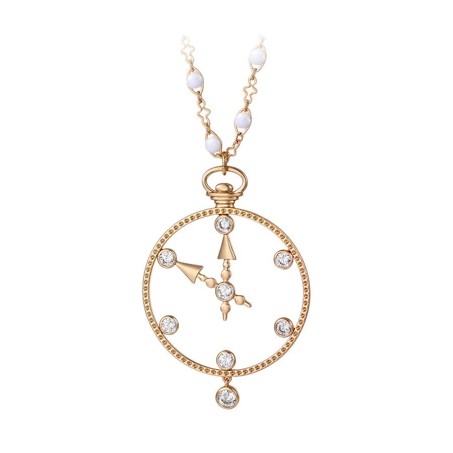Aslaug - Collier tendance et simple plaqué or 18K Emy - Stefan