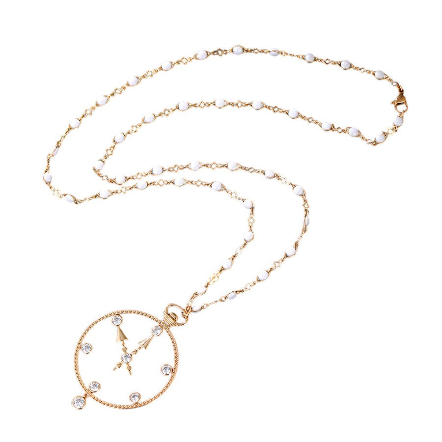 Aslaug - Collier tendance et simple plaqué or 18K Emy - Stefan