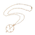 Aslaug - Collier tendance et simple plaqué or 18K Emy - Stefan