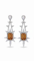 Berit - Boucle d'oreille de luxe en cristal tendance Emy - Stefan
