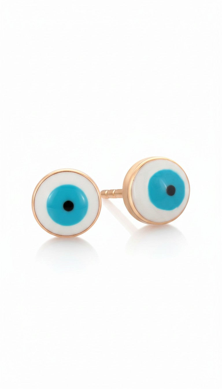 Jordis - ESJ Boucle d'oreille tendance et épurée plaquée or 18K Emy - Stefan