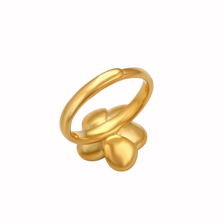 ESJ Bague LIRIS-Ring Plaquée Or 24K ES-Jewelry