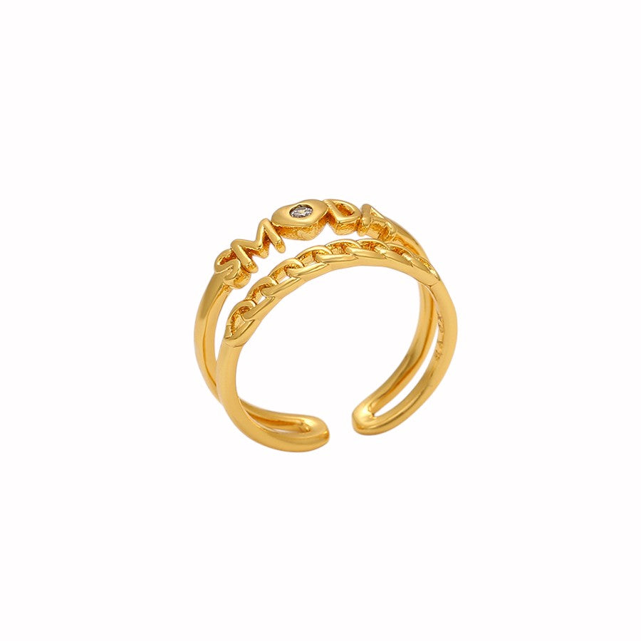 ESJ SMODA-Ring Plaquée Or 24K ES-Jewelry