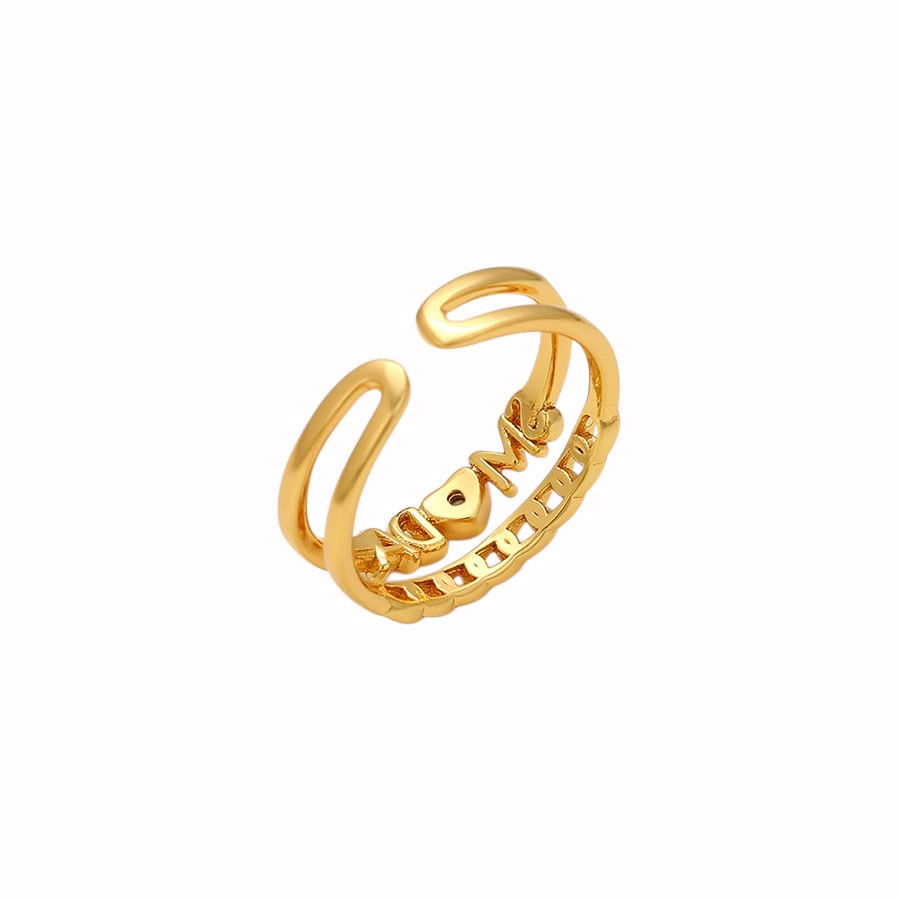 ESJ SMODA-Ring Plaquée Or 24K ES-Jewelry