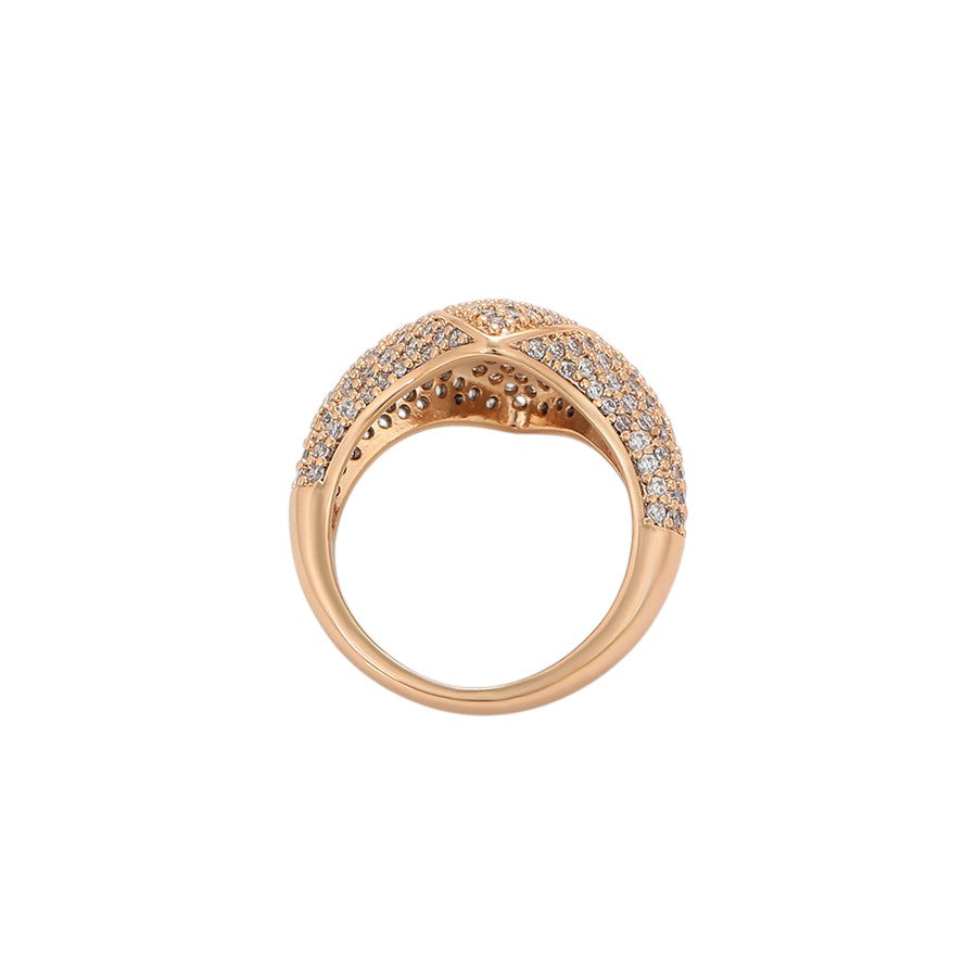 ESJ - NOORA Ring Plaquée Or Rose 18K ES-Jewelry