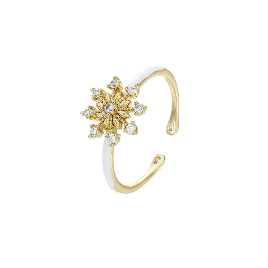 EIRA Ring Plaquée Or 14K ES-Jewelry