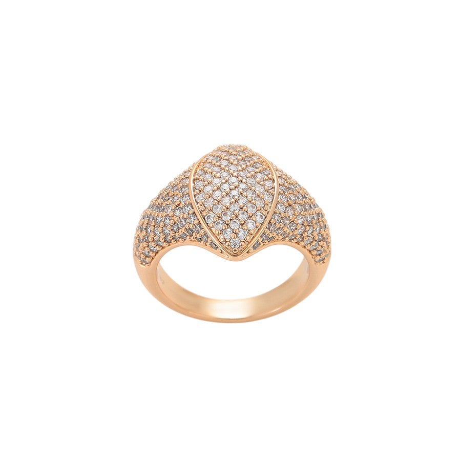 ESJ - NOORA Ring Plaquée Or Rose 18K ES-Jewelry