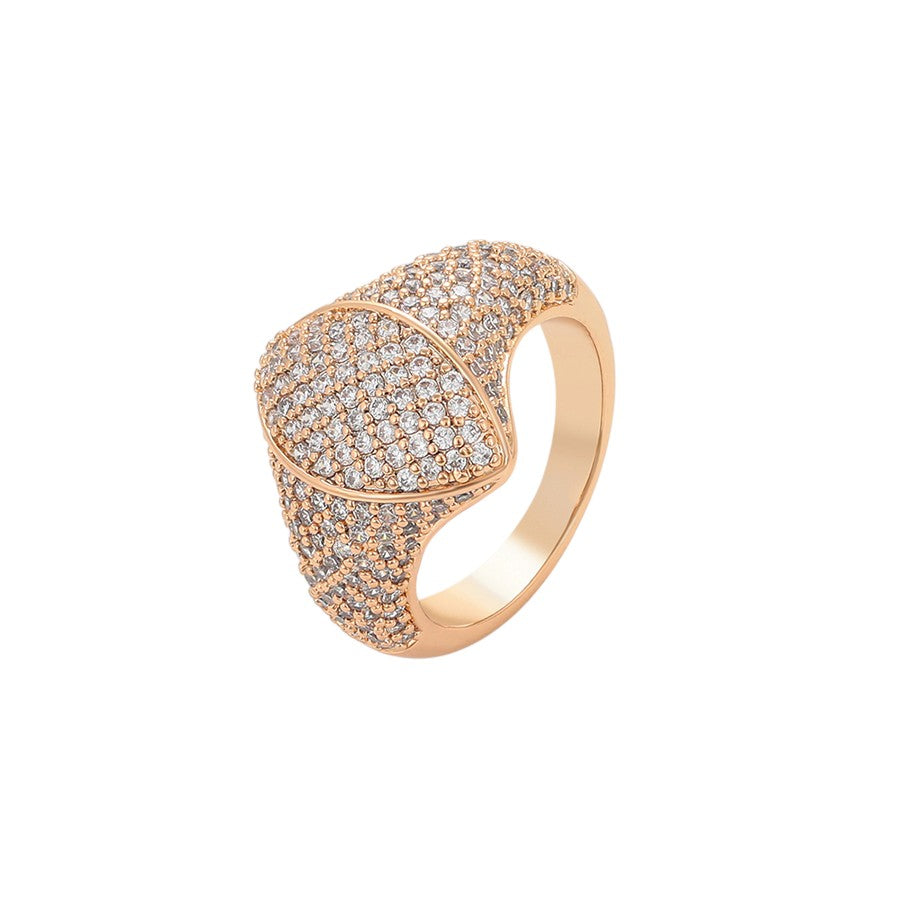 ESJ - NOORA Ring Plaquée Or Rose 18K ES-Jewelry