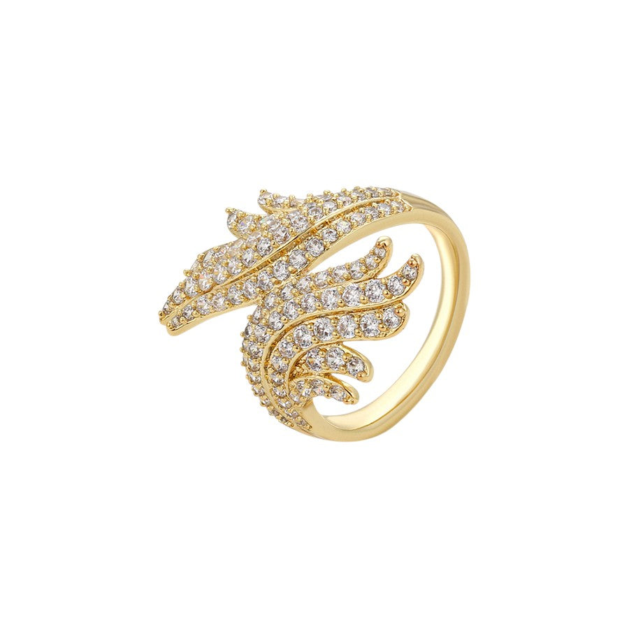 VENLA Ring Plaquée Or 14K ES-Jewelry