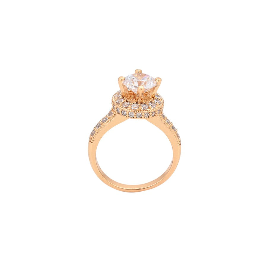 ESJ - HANNE Ring plaqué Or Rose 18K / Rose Gold Plated Ring Emy - Stefan