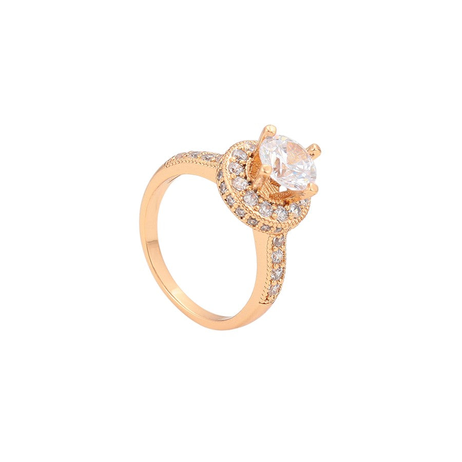 ESJ - HANNE Ring plaqué Or Rose 18K / Rose Gold Plated Ring Emy - Stefan