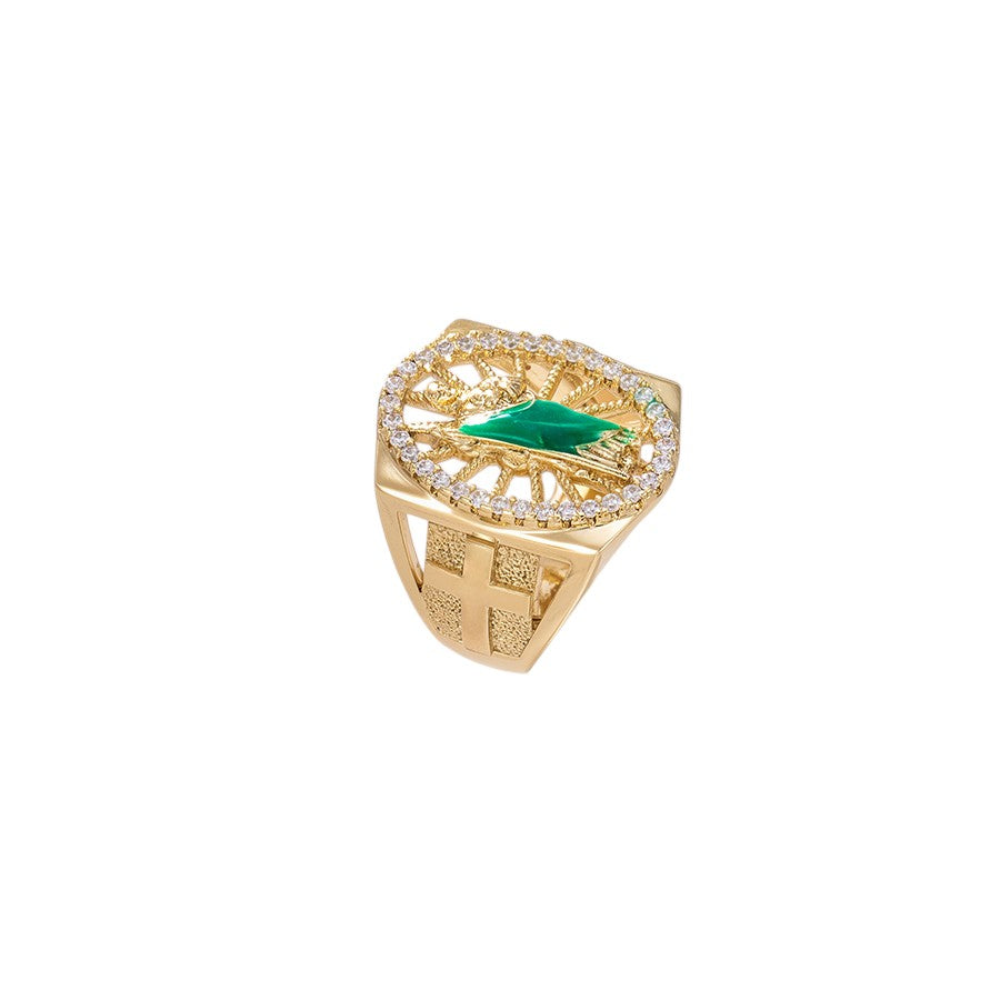 AGNETA Ring Plaquée Or 14K ES-Jewelry