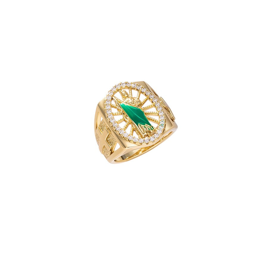 AGNETA Ring Plaquée Or 14K ES-Jewelry
