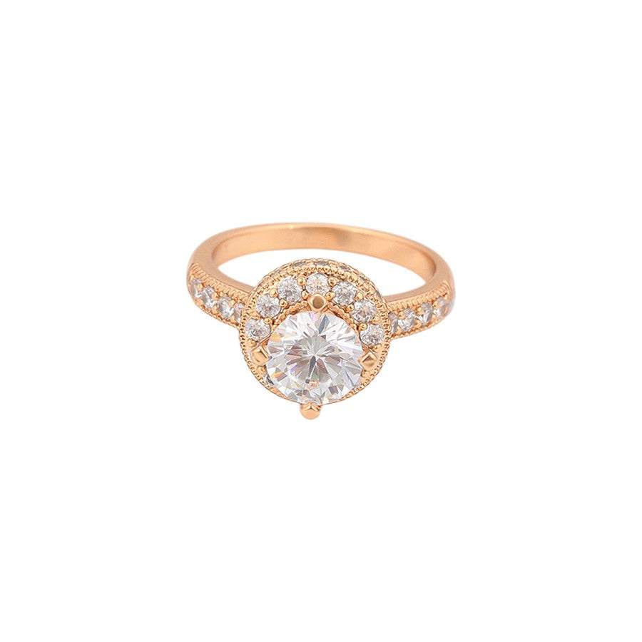 ESJ - HANNE Ring plaqué Or Rose 18K / Rose Gold Plated Ring Emy - Stefan