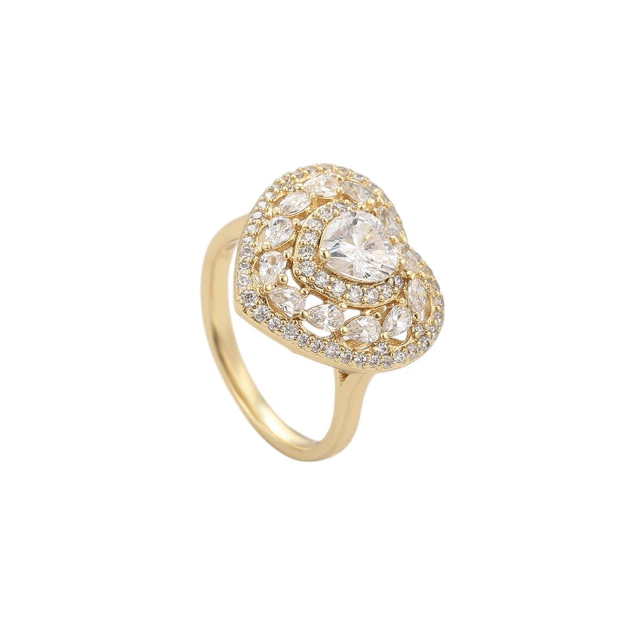 ESJ - SELMA Ring Plaquée Or 14K ES-Jewelry