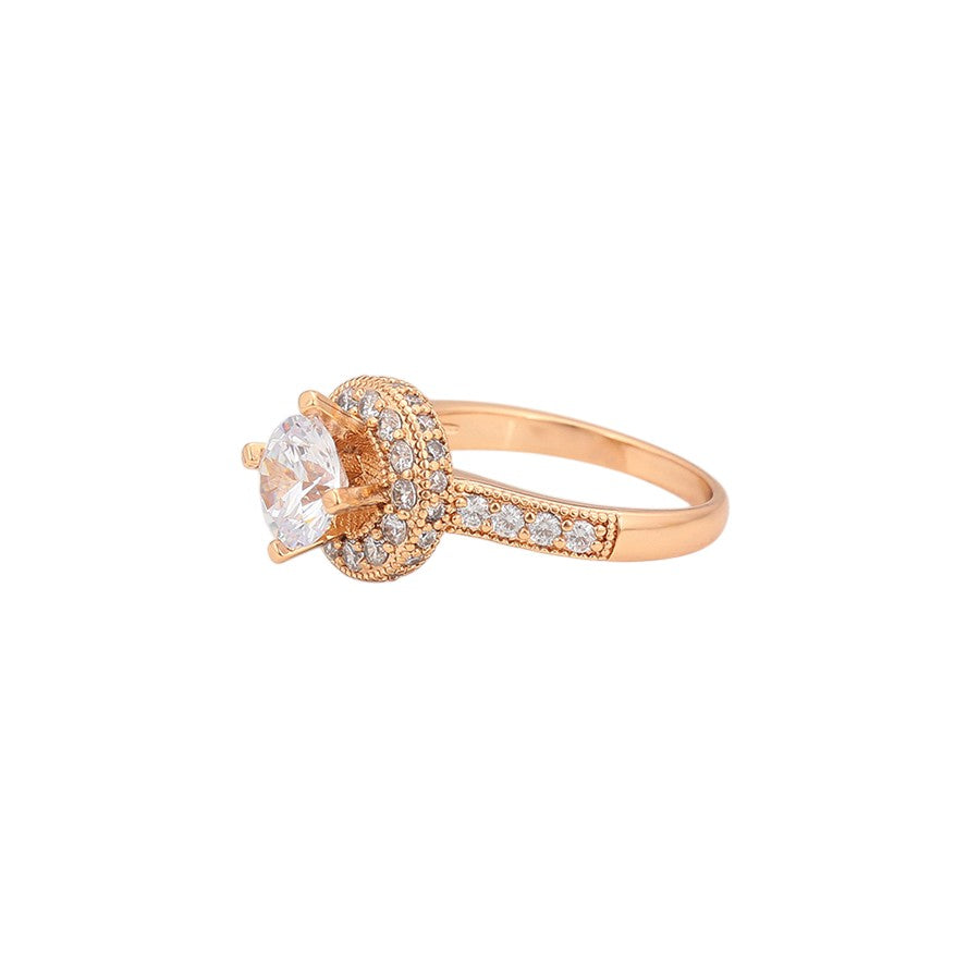 ESJ - HANNE Ring plaqué Or Rose 18K / Rose Gold Plated Ring Emy - Stefan