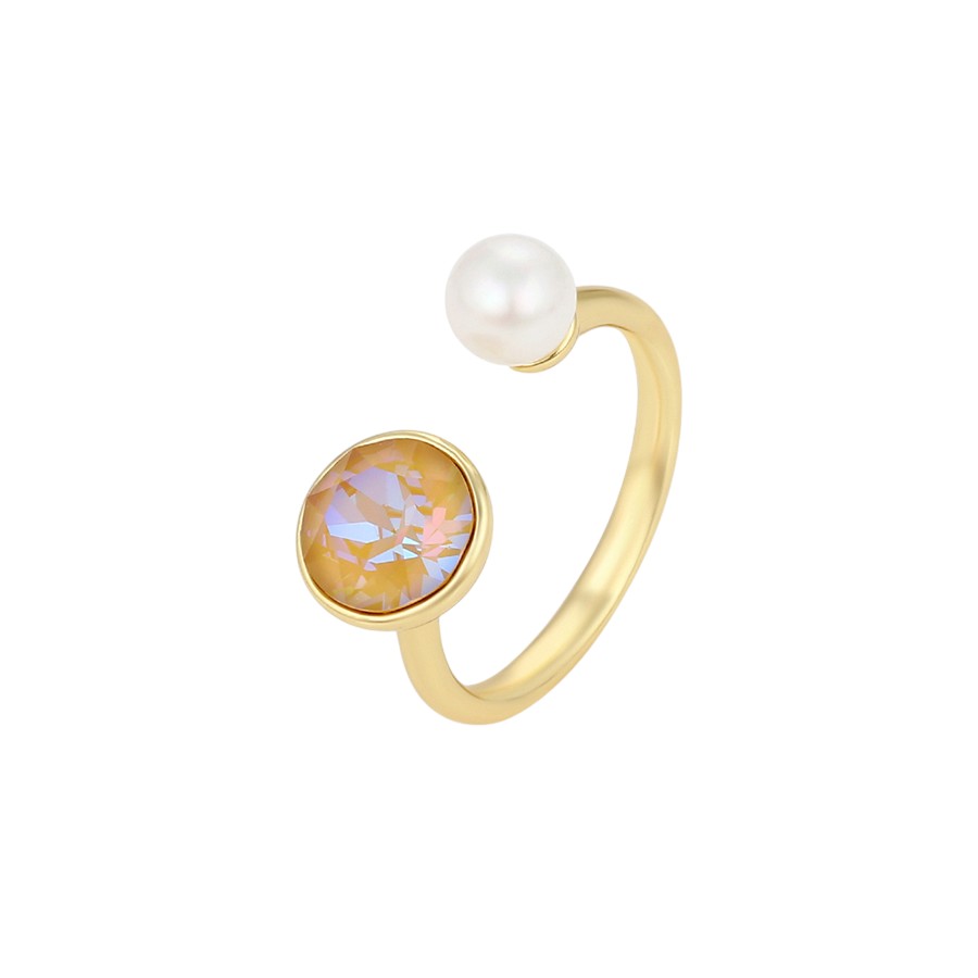 : Bague MARJA Plaquée Or 14K - Bijou Femme | ES Jewelry ES-Jewelry