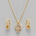 KAISA Jewelry Set Plaquée Or 14K - ES-Jewelry
