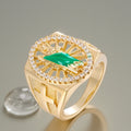 AGNETA Ring Plaquée Or 14K - ES-Jewelry